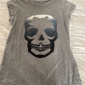 Zadig and Voltaire Skull Grey Tank Size XS